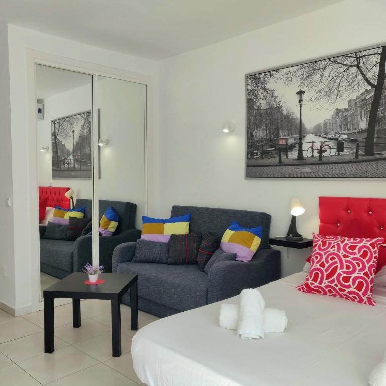 1º Línea de playa con piscinas & parque acuático - One-Bedroom Apartment - 3