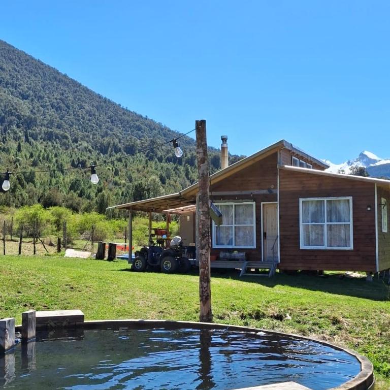 Cabañas y tinaja El bus de chaqueihua - Two-Bedroom House - 11