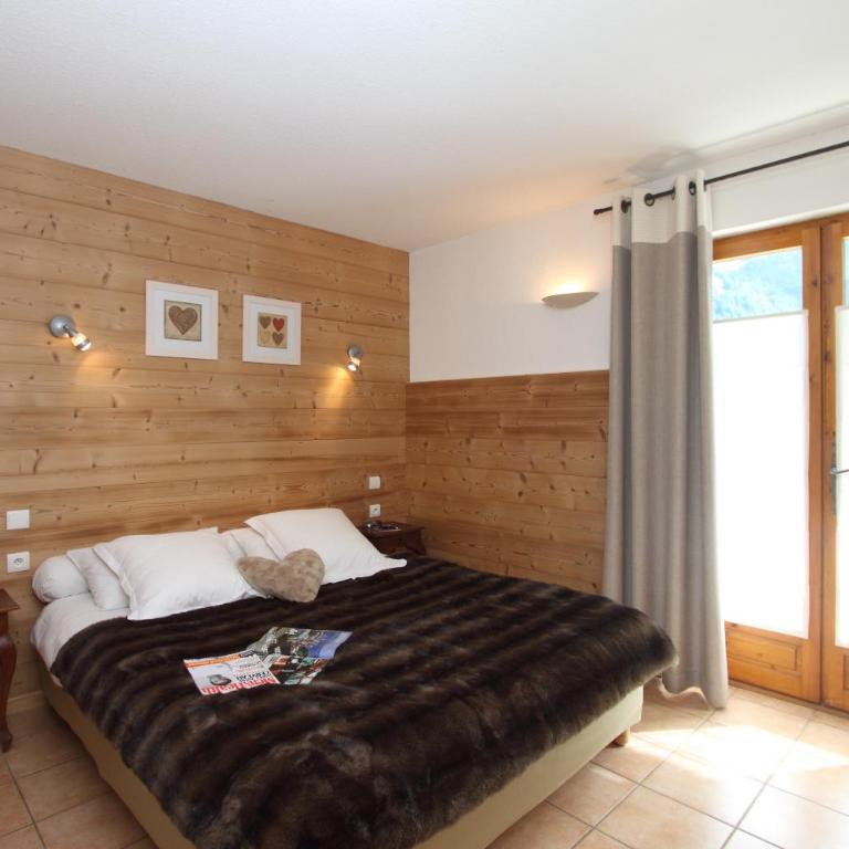 Chez Philippe - Appartements et Chalets - Panoramic Village vue Glaciers - N°181 Apartment MARMOTTE - Separated room with private terrace and glacier view - 10
