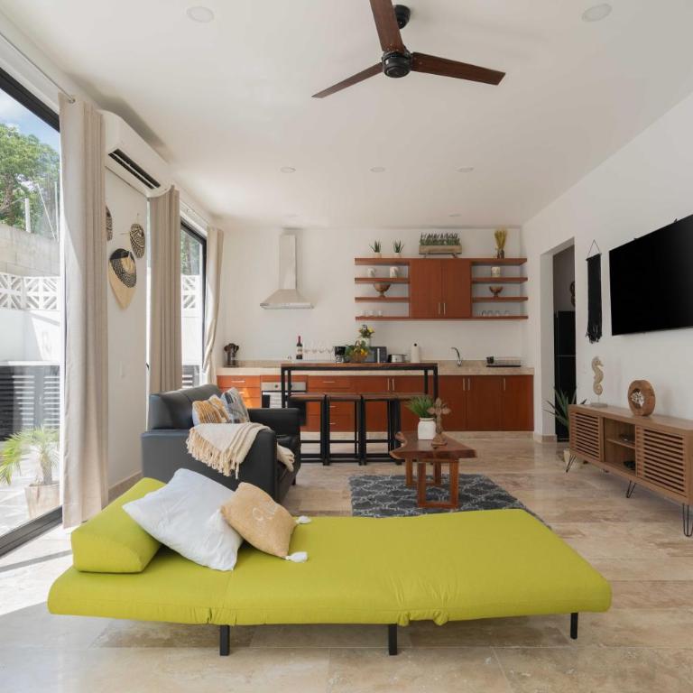 Casa Laura - Tulum - Private Townhome For 6 Guest - 3 Bedrooms - 5 Beds- Restaurant Walking Distance - Apartamento - 26