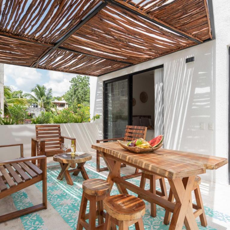 Casa Laura - Tulum - Private Townhome For 6 Guest - 3 Bedrooms - 5 Beds- Restaurant Walking Distance - Apartamento - 59
