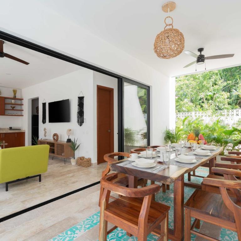 Casa Laura - Tulum - Private Townhome For 6 Guest - 3 Bedrooms - 5 Beds- Restaurant Walking Distance - Apartamento - 19