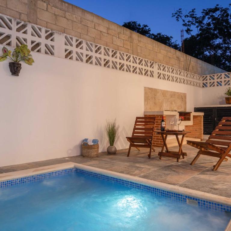 Casa Laura - Tulum - Private Townhome For 6 Guest - 3 Bedrooms - 5 Beds- Restaurant Walking Distance - Apartamento - 9