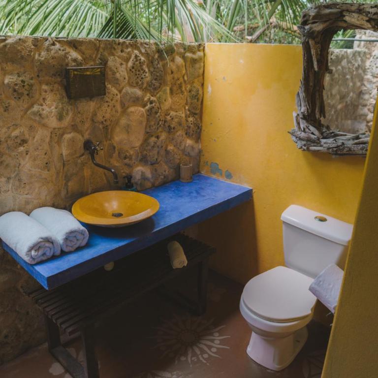Hotel Isla Fuerte Ecohouse - Habitación Doble Deluxe con balcón y vistas al mar - 4