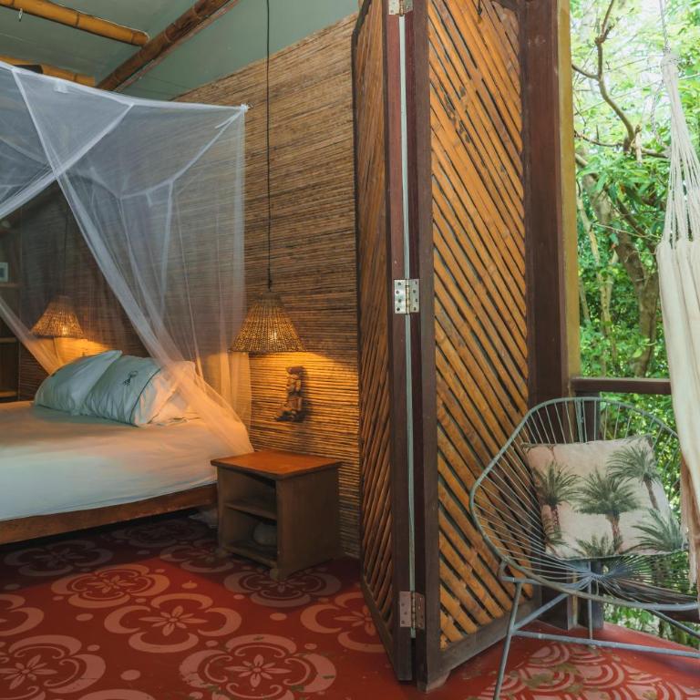 Hotel Isla Fuerte Ecohouse - Habitación Doble Deluxe con balcón y vistas al mar - 6