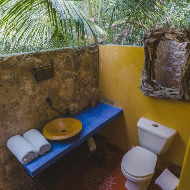 Hotel Isla Fuerte Ecohouse - Habitación Doble Deluxe con balcón y vistas al mar - 8
