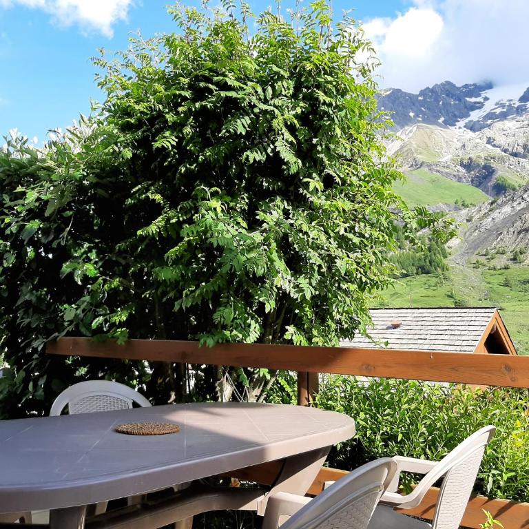 Chez Philippe - Appartements et Chalets - Panoramic Village vue Glaciers - N°171 One Bedroom Apartment CHAMOIS - with private terrace and glacier view - 9