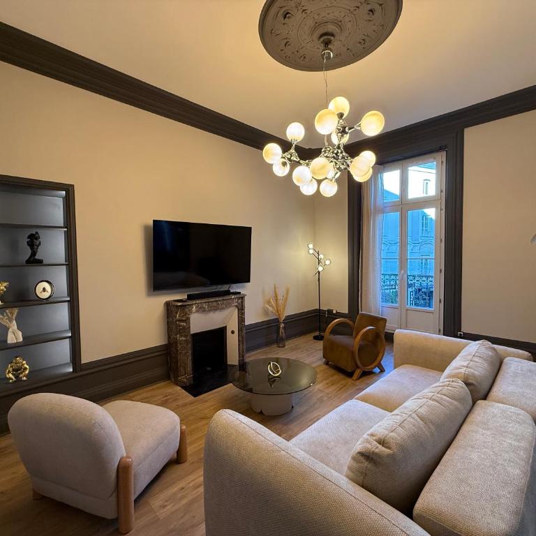 Suite Marguerite - Haussmannien chic hyper centre - Appartement 2 Chambres - 25