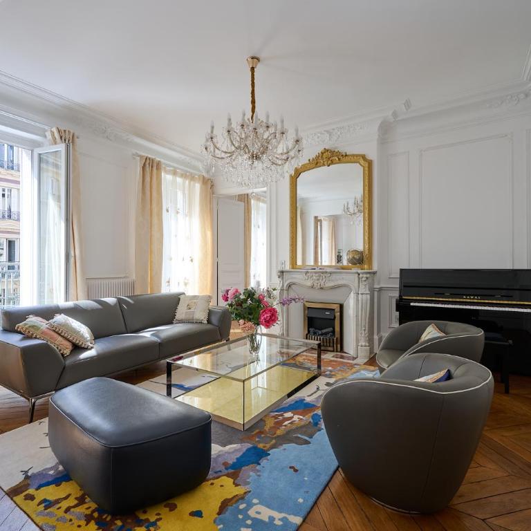 Luxury Royal Suite, 118 square meters, notre dame, 3 bedrooms - Appartement 3 Chambres Premium avec Balcon - 5