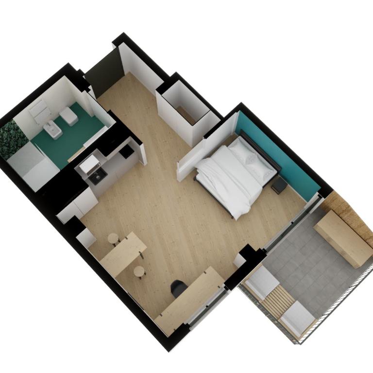 Studio Margherita - Appartement 1 Chambre - 42
