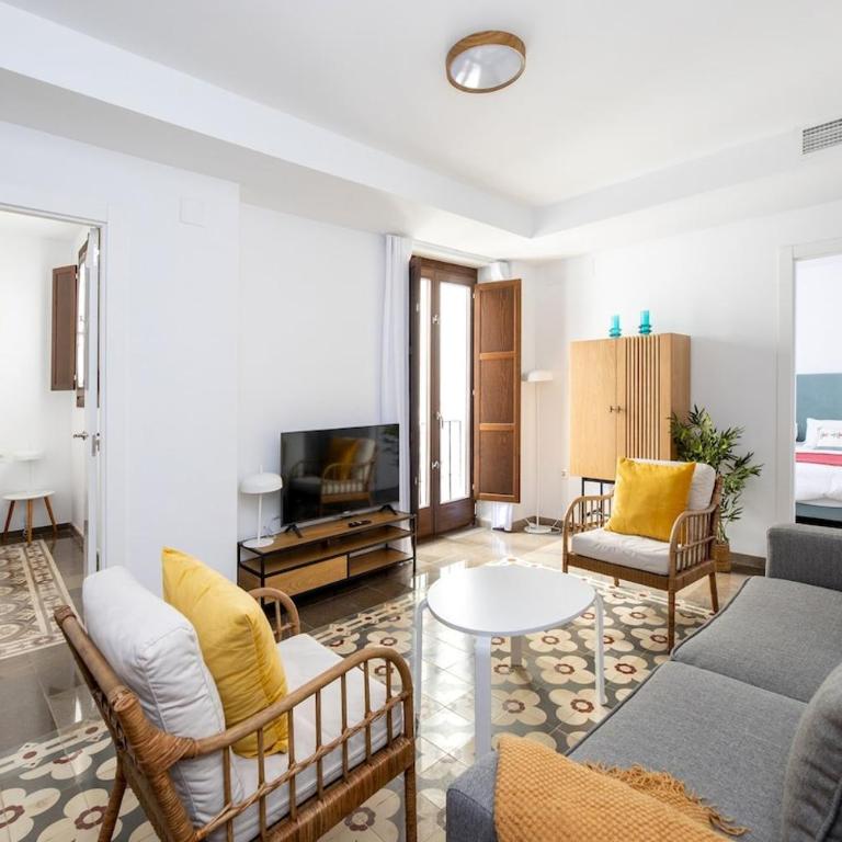 Apartamento en Casa Palacio en el centro de Granada - Two-Bedroom Apartment - 7
