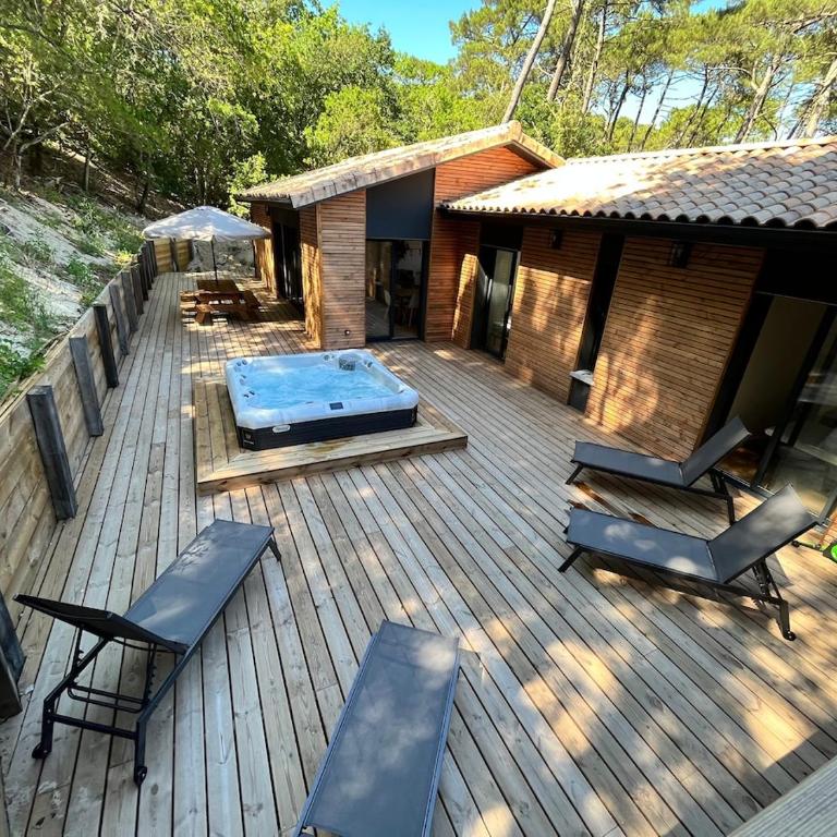Villas climatisées avec piscine et SPA proche du lac - Villa Supérieure - 1