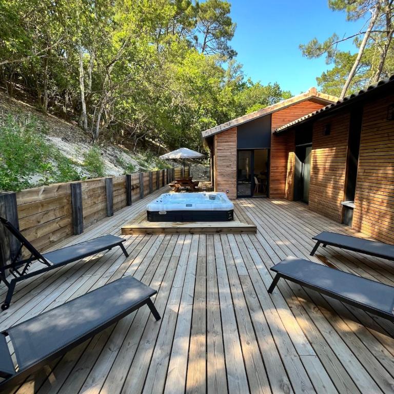 Villas climatisées avec piscine et SPA proche du lac - Villa Supérieure - 15