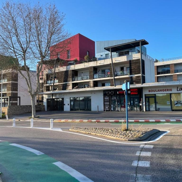 Grand Studio à 300m de la plage dans Résidence calme - une seule pièce - Appartement 1 Chambre - 19