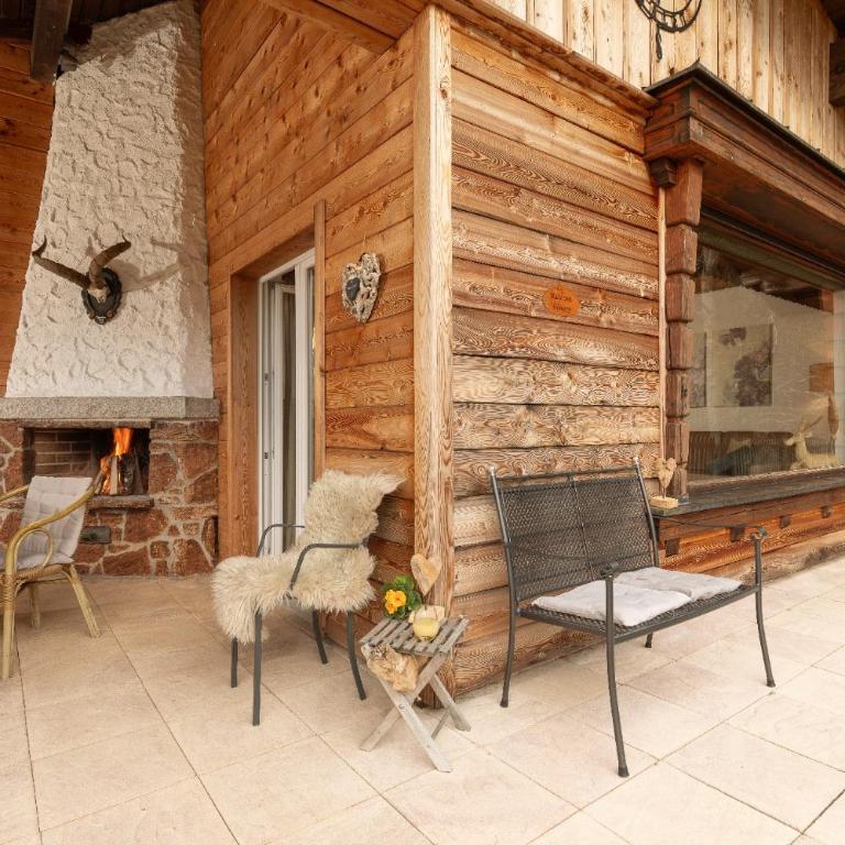 Luxus Ferienhaus Salzburg Chalet mit Pool, Sauna, Whirlpool, Kamin - Chalet mit 2 Schlafzimmern - 35