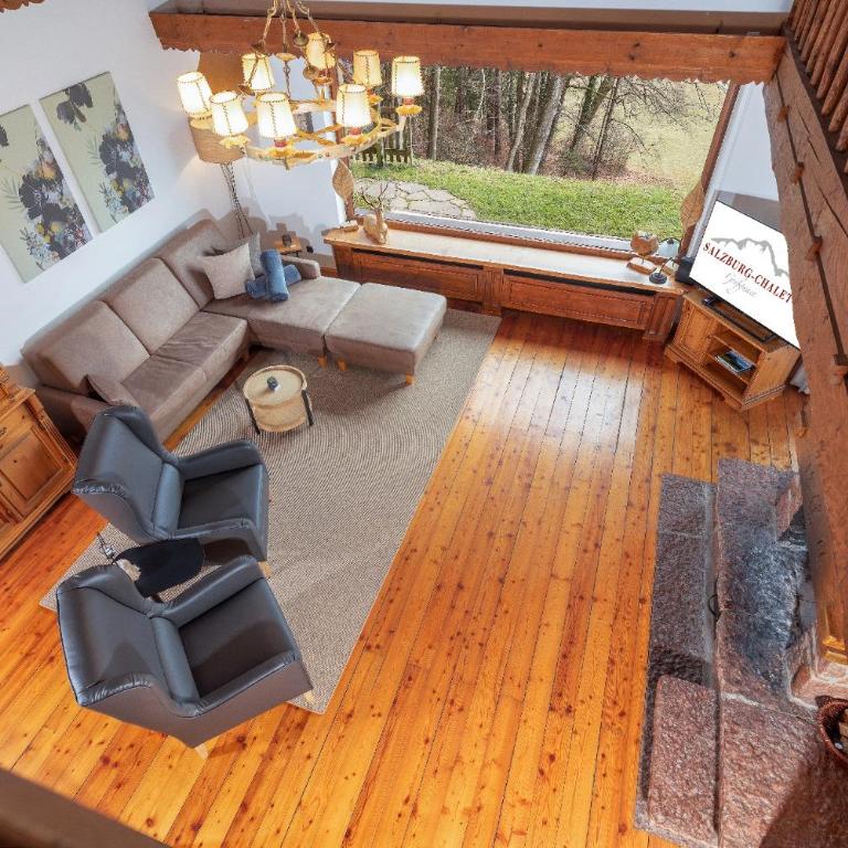 Luxus Ferienhaus Salzburg Chalet mit Pool, Sauna, Whirlpool, Kamin - Chalet mit 2 Schlafzimmern - 39