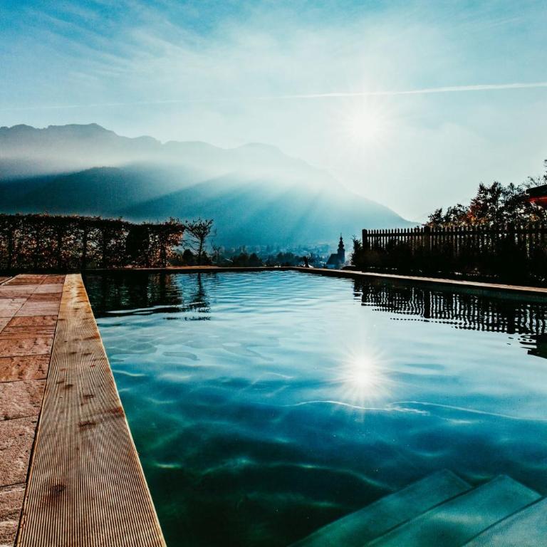 Luxus Ferienhaus Salzburg Chalet mit Pool, Sauna, Whirlpool, Kamin - Chalet mit 2 Schlafzimmern - 48