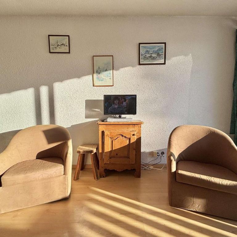 Studio idéal ski, balcon, parking - Notre-Dame-de-Bellecombe - Apartment mit 1 Schlafzimmer - 11