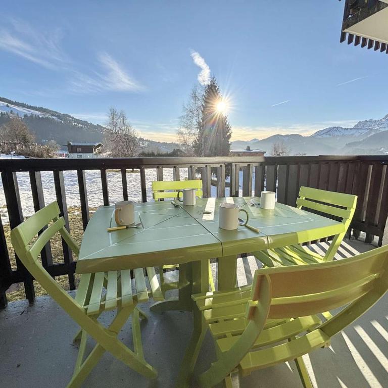 Studio idéal ski, balcon, parking - Notre-Dame-de-Bellecombe - Apartment mit 1 Schlafzimmer - 15