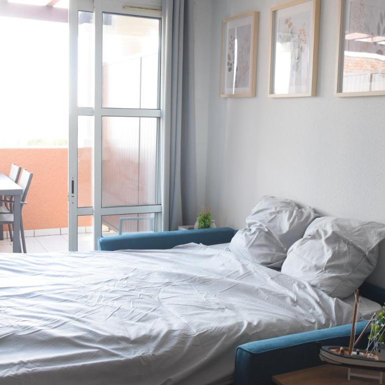 Cap One, au cœur de Cap Esterel VUE MER & PISCINES - Accès piscines et parking couvert inclus - Appartement 1 Chambre - 25