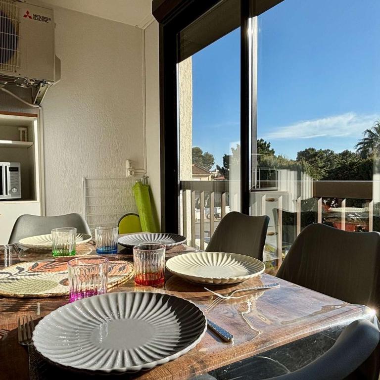 Appartement Studio - cabine 4 couchages ARGELES SUR MER AR030-053 - Appartement - 5
