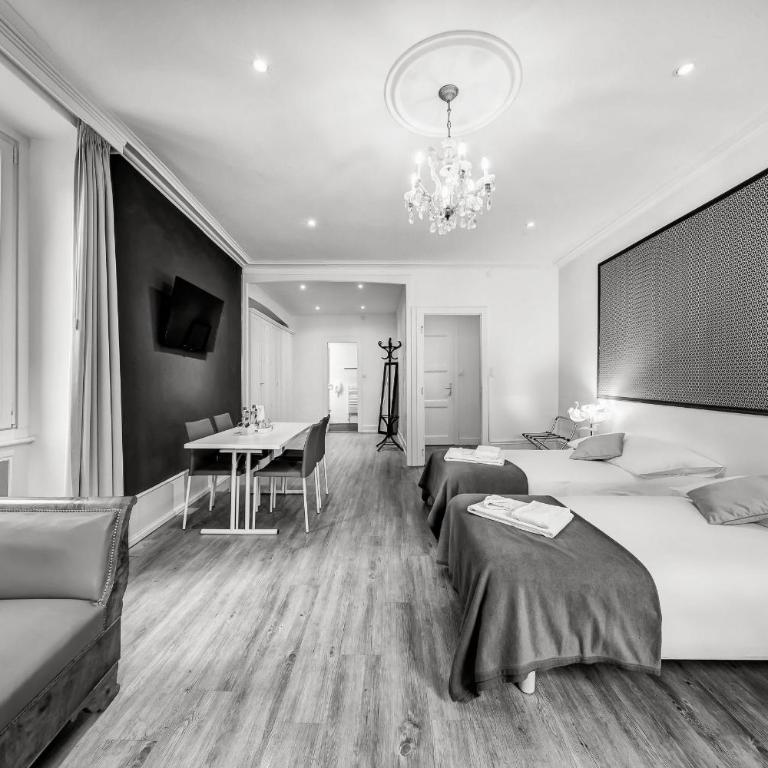 Hôtel du Raisin - Vierbettzimmer - 3