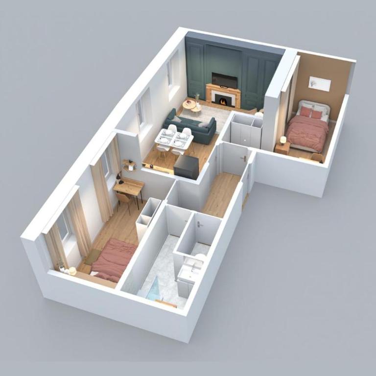 Le Palais Boursier - Cordeliers - Two-Bedroom Apartment - 15