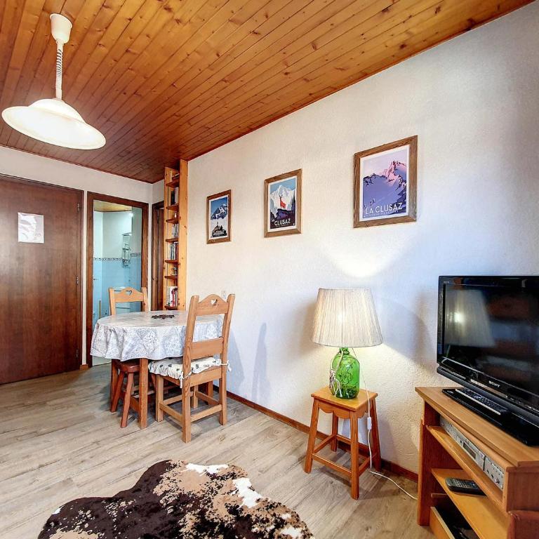 Studio cosy pour 2 pers à La Clusaz, animaux admis - FR-1-818-59 - Studio - 3