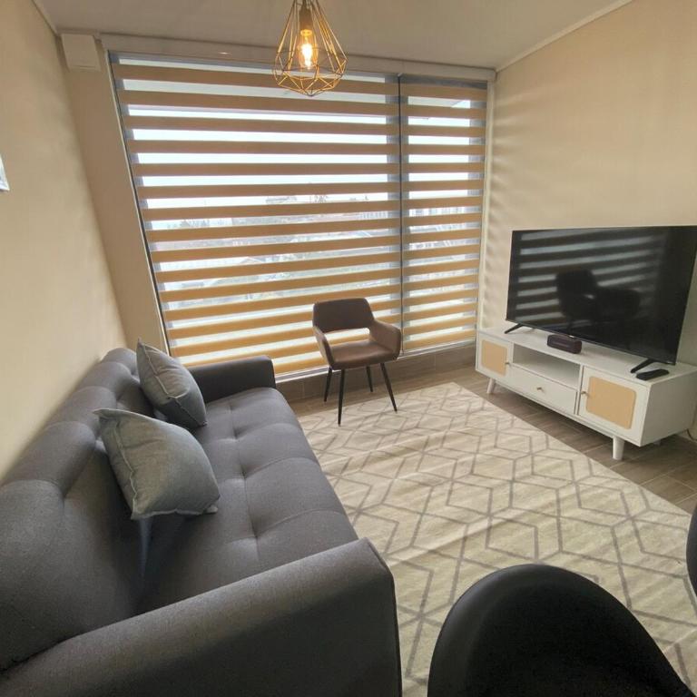 Departamento Central con WiFi TV Terraza y Parqueadero - Apartamento de 1 dormitorio - 8
