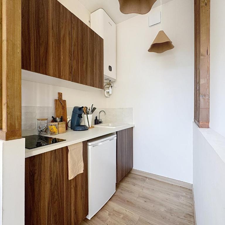Le Bru t marnais, proche Cathédrale - Appartement 1 Chambre - 4