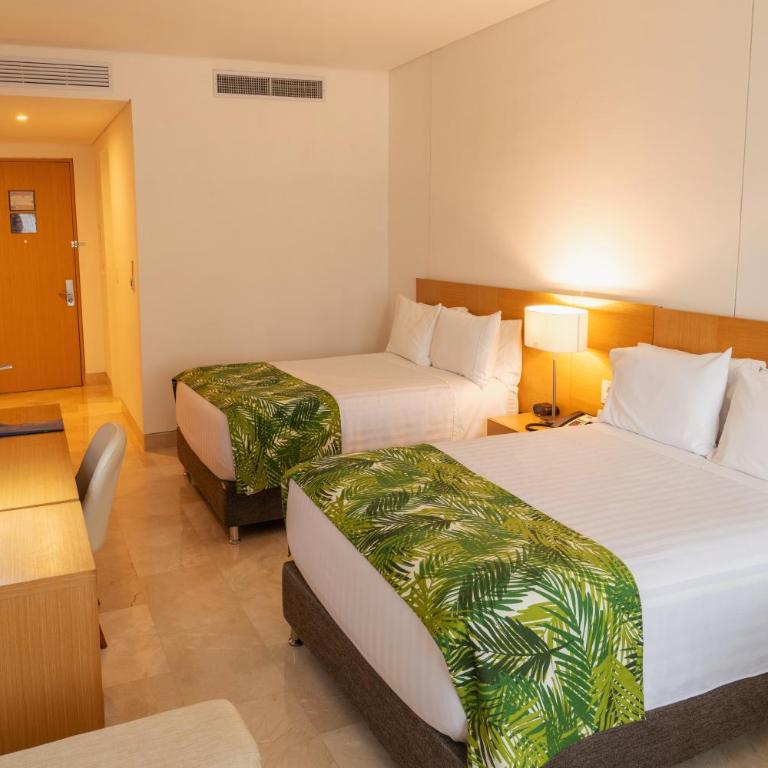 Hotel Dann Carlton Barranquilla y Centro de Convenciones - Habitación Doble Estándar - 2 camas - 8