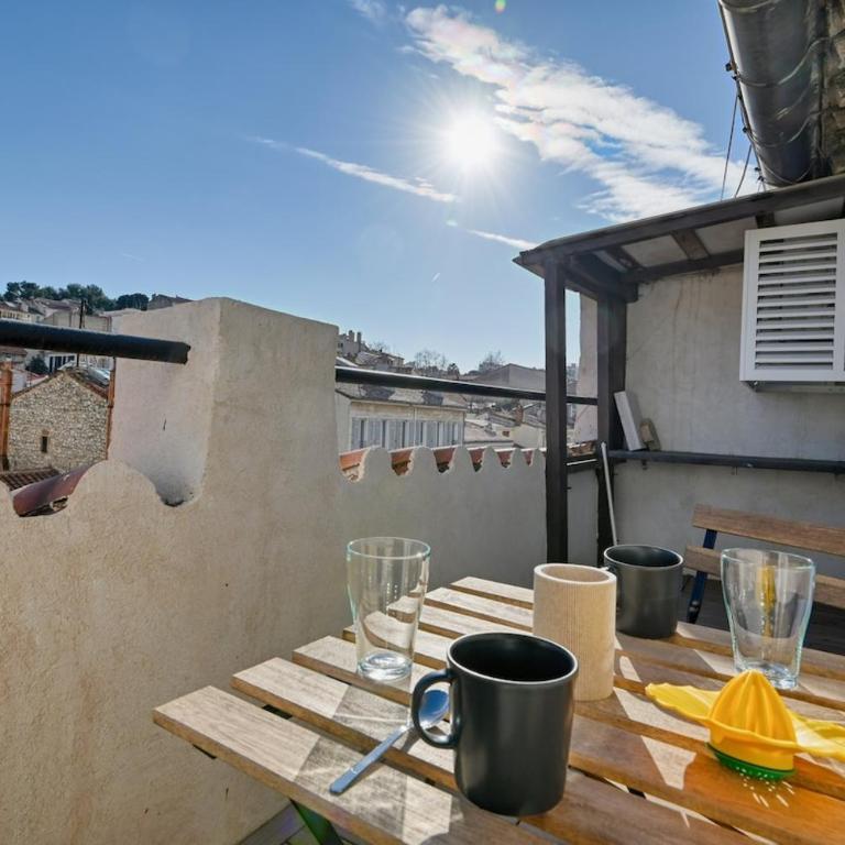 charmant studio climatisé pres de notre dame de la garde - Studio - 19