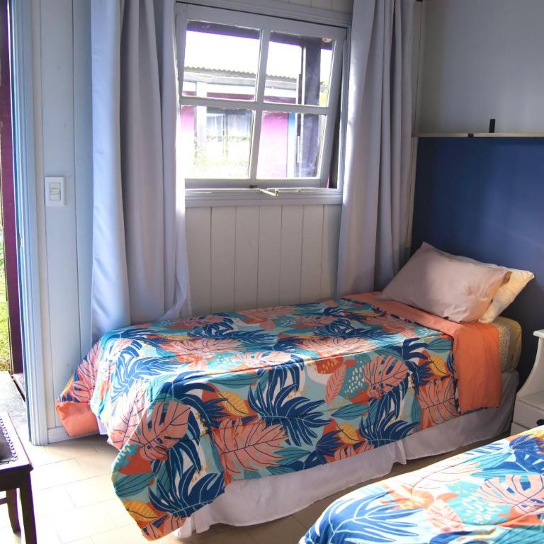 Lago Argentino Hostel - Habitación Doble con baño privado - 2 camas - 7