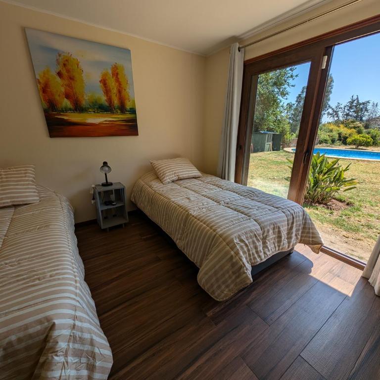 Linda casa en Olmue con amplia piscina y jardín - Three-Bedroom House - 31
