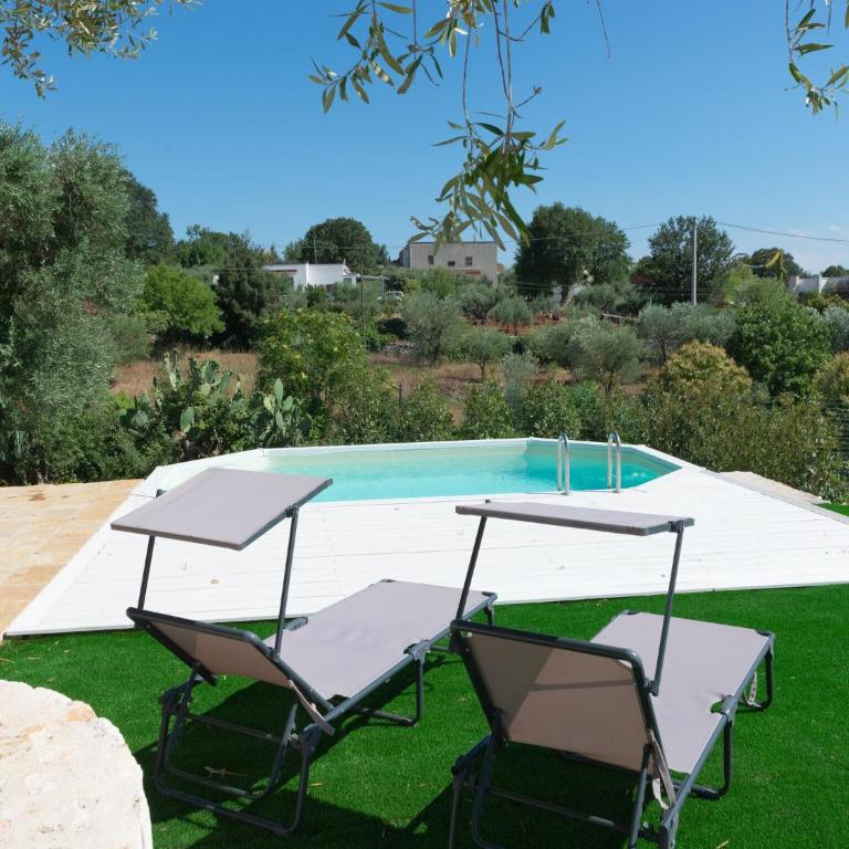 Trulli in Puglia with Pool for 6 - Casa Vacanze con 2 Camere da Letto - 14