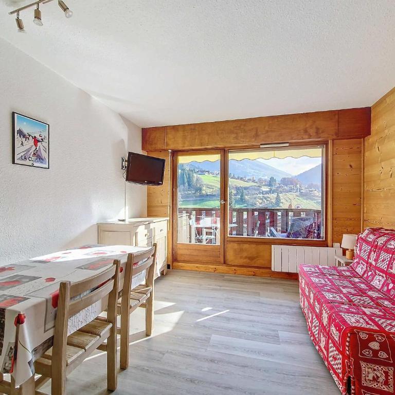 Studio confortable à La Clusaz - 4 pers, balcon, animaux permis - FR-1-818-3 - Studio - 1