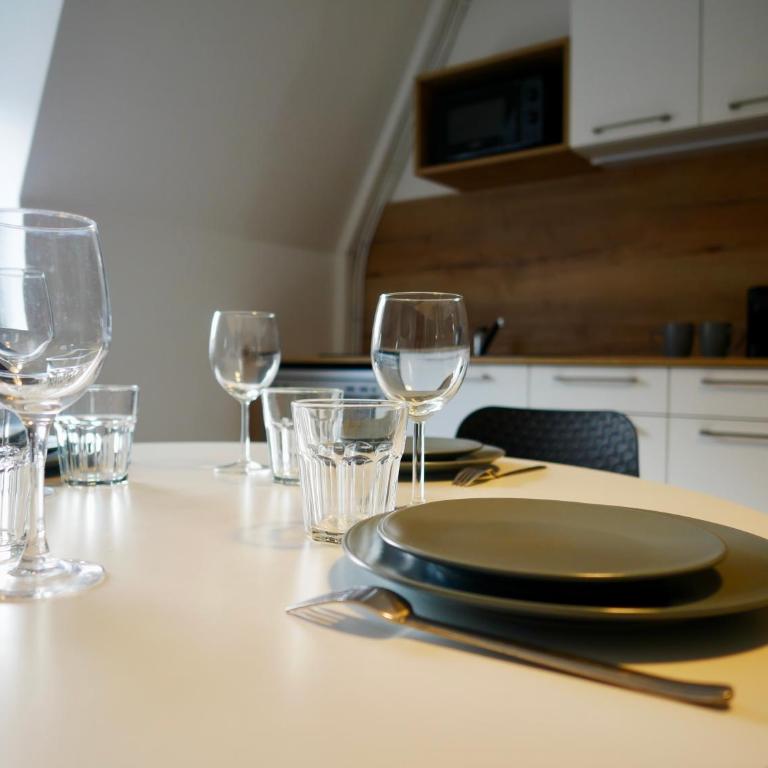 Expérience Malouine - Appt T3-Coeur de Malo-Plage - Two-Bedroom Apartment - 6
