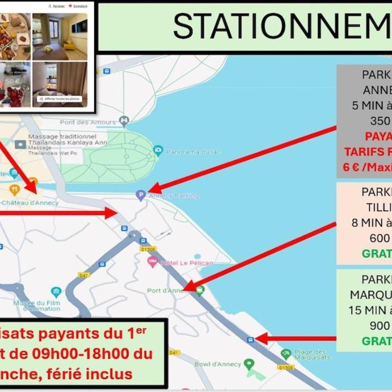 Au Faubourg -Old City - Lake & Canal 1 min - Apartamento Estudio - 24