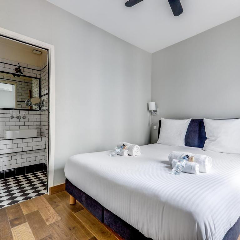 AC & 10min from Marais & Fully equipped - Appartement 2 Chambres - 12