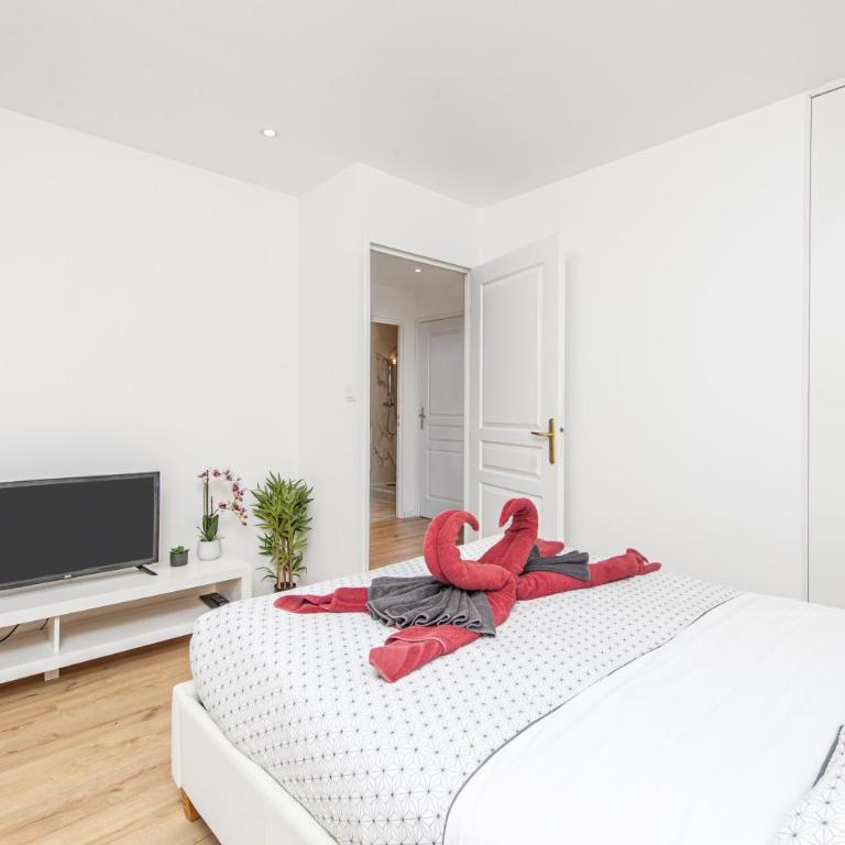 VILLA FLORENTINE I - Frontière Monaco - Agréable deux pièces - PARKING - Appartement 1 Chambre - 9