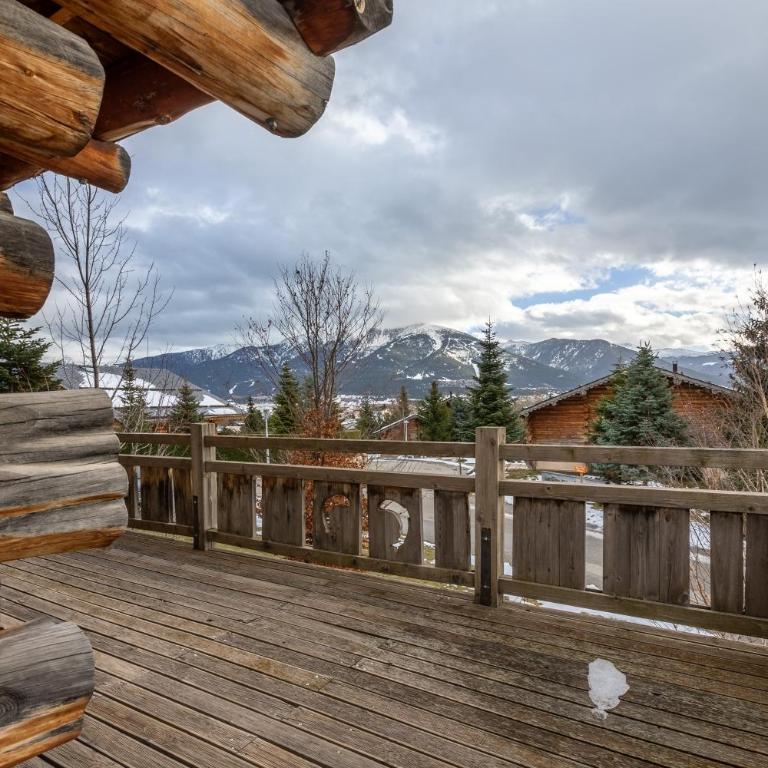 Chalet des Sonnailles - Montagnes jardin et garage - Maison 4 Chambres - 17