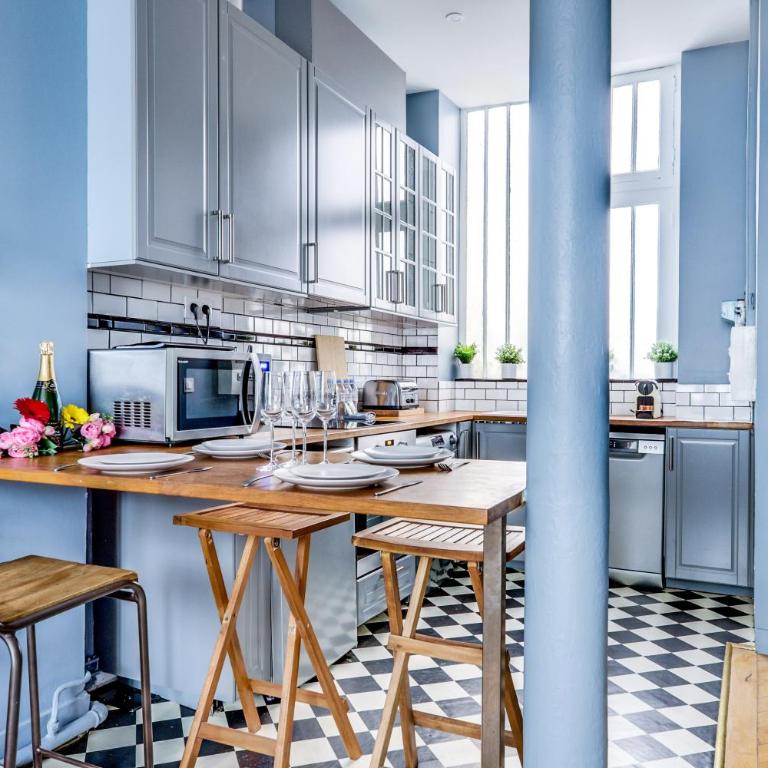 Buttes-Chaumont - Fully-Equipped - Appartement 1 Chambre - 9