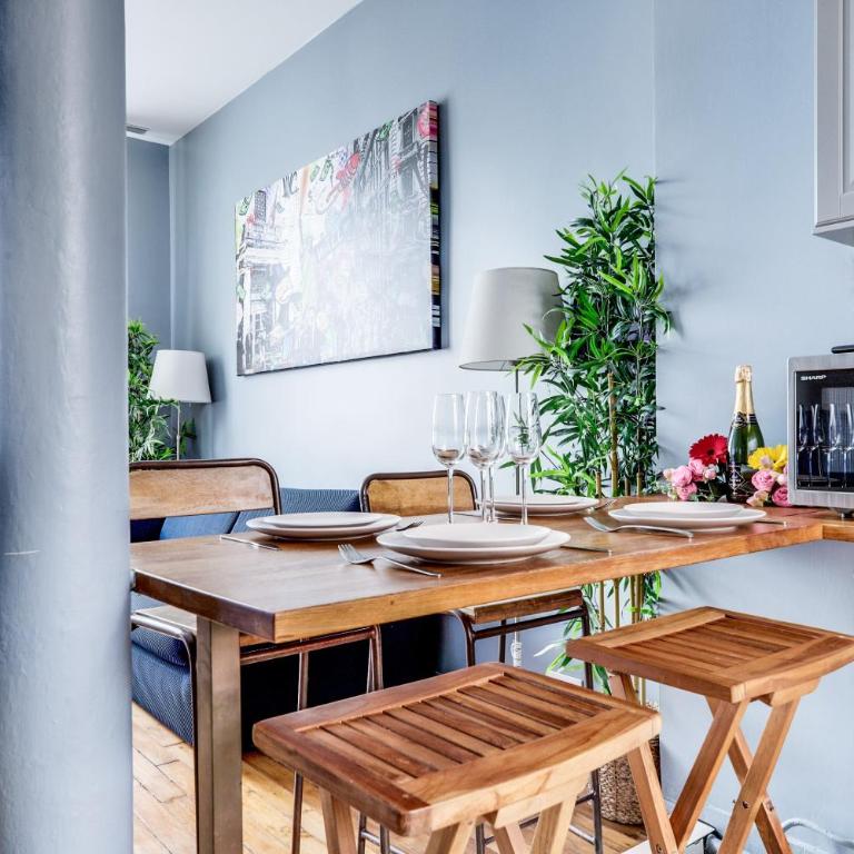 Buttes-Chaumont - Fully-Equipped - Appartement 1 Chambre - 13