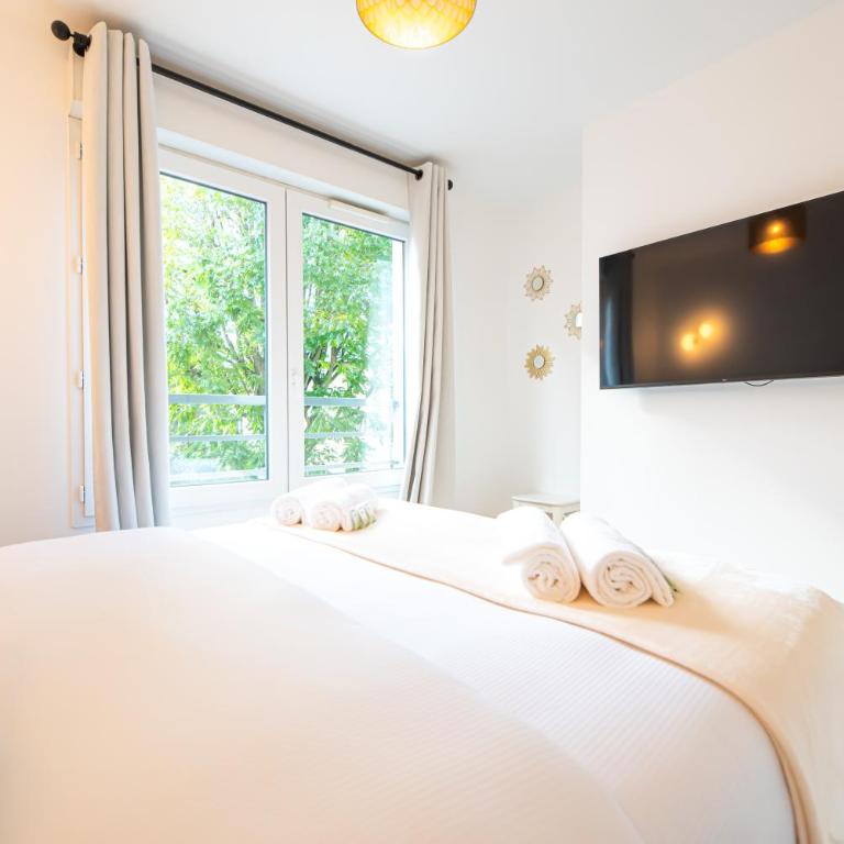 CIA - Flat with Balcony in East Paris, Buttes Chaumont - Appartement 1 Chambre avec Balcon - 12
