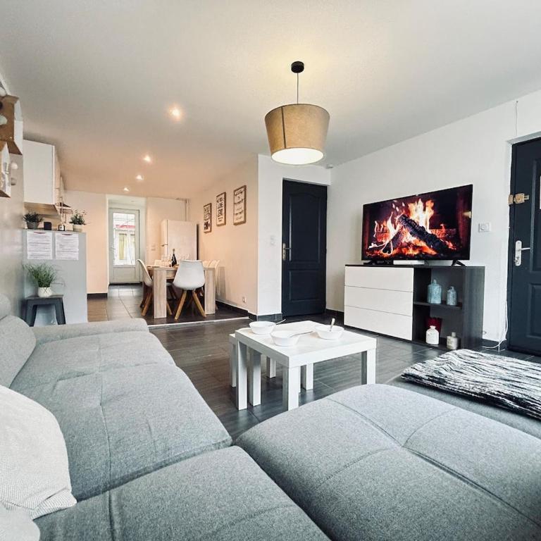 Super 5 chambres avec 4 SDB près du centre et gare - Apartamento de 5 dormitorios - 29