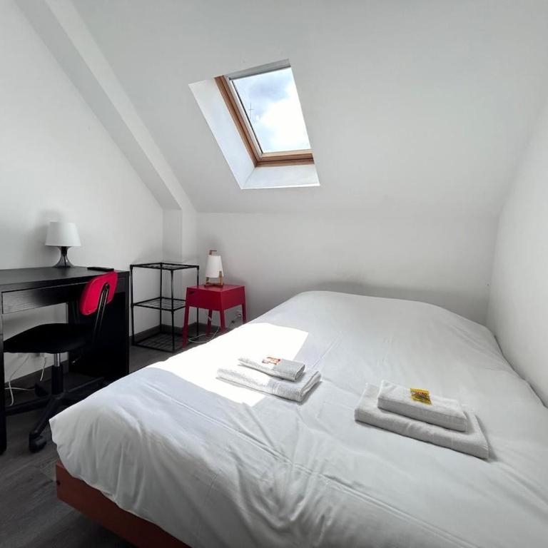 Super 5 chambres avec 4 SDB près du centre et gare - Apartamento de 5 dormitorios - 20