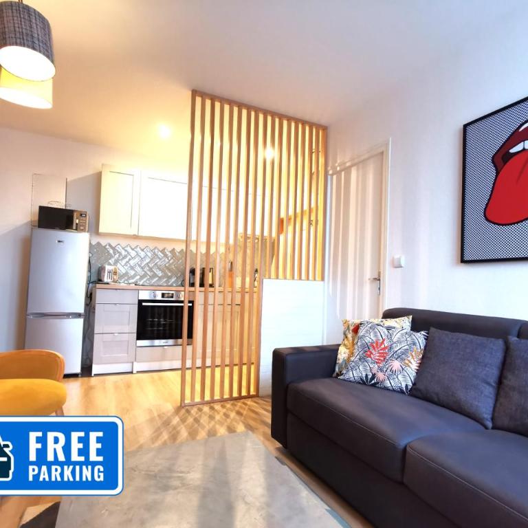 Happy Kool - centre ville + wifi + parking privé - Apartamento de 1 dormitorio - 1
