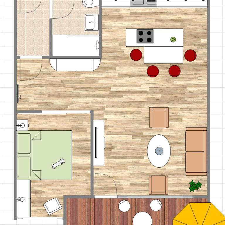Alpenflair Ferienwohnung 239 - Apartment mit 1 Schlafzimmer - 8