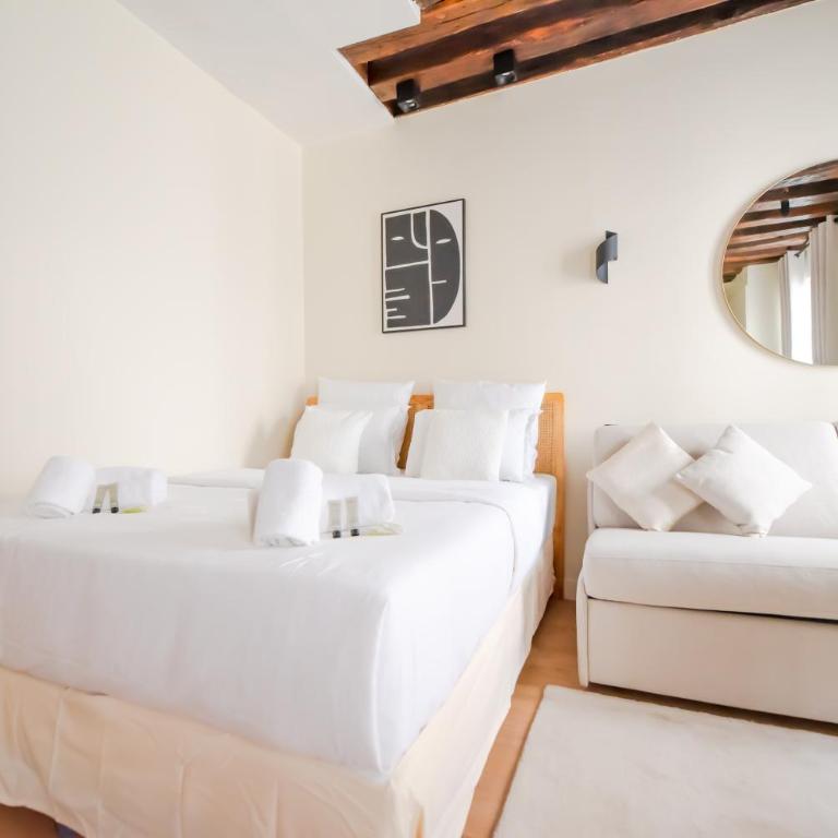 CIA - Studio near Louvre & Tuileries - Studio-Apartment mit Queensize-Bett - 4