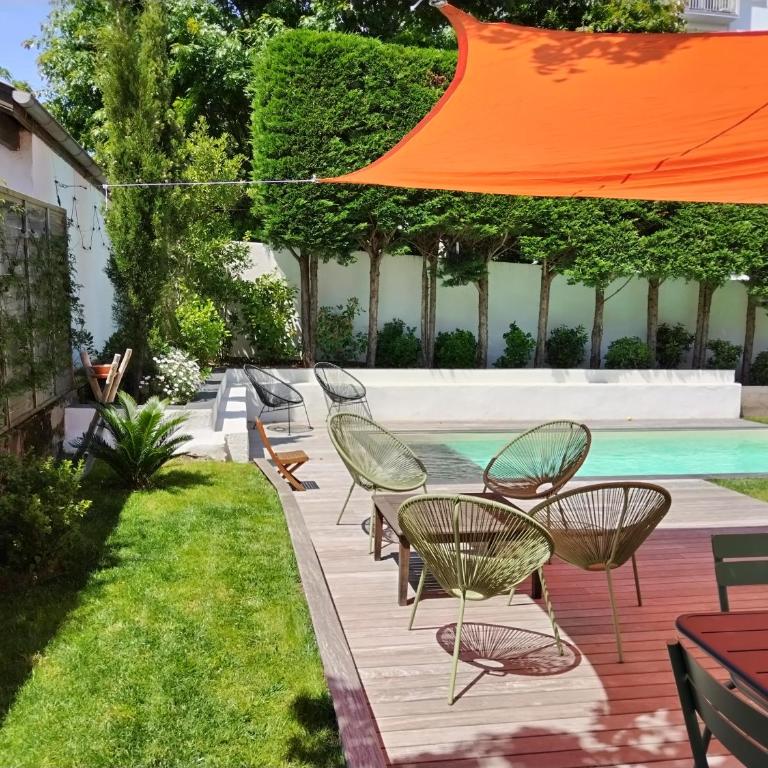 Charmante maison avec piscine - Villa avec Piscine Privée - 23